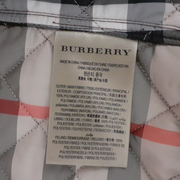 Gently Worn Burburry Jacket for Girls - Picture 5 of 6